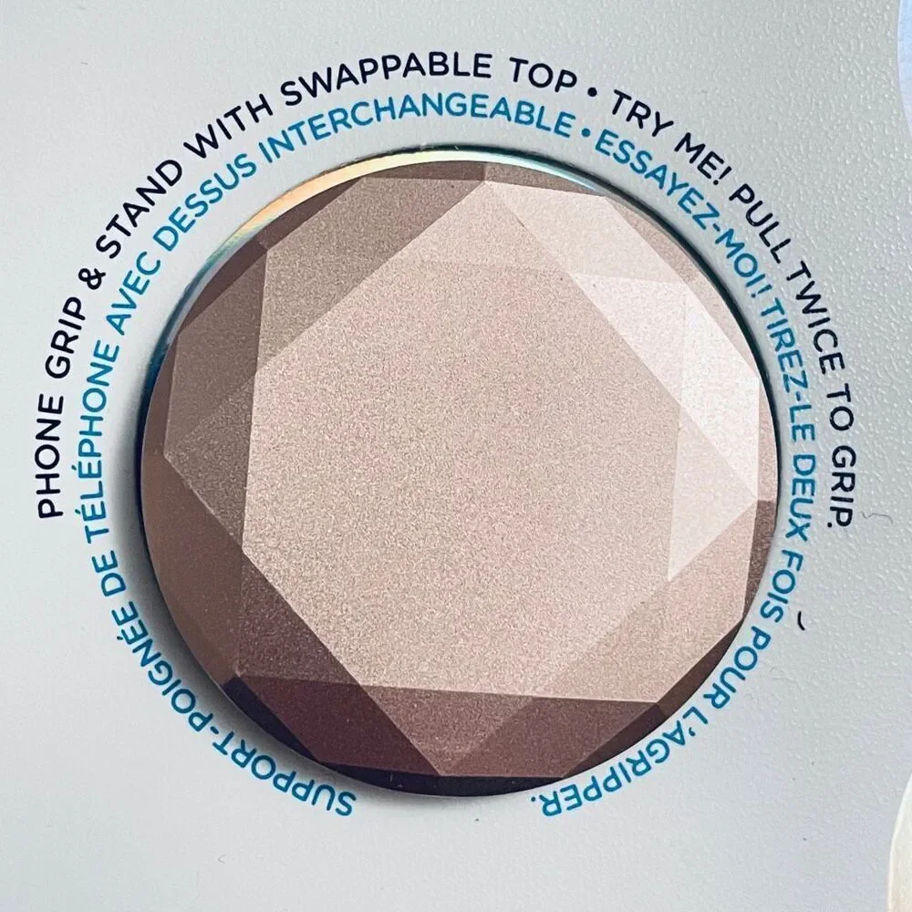 NWT Popsockets Popgrip Pink Diamond New in Package